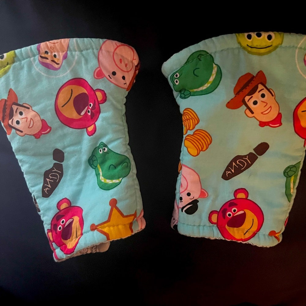 Toy Story Baby carrier drool pads